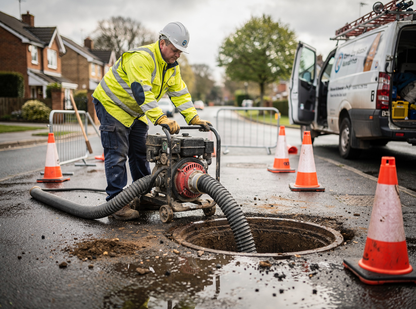 Sewer Line Blockage Removal in Salisbury